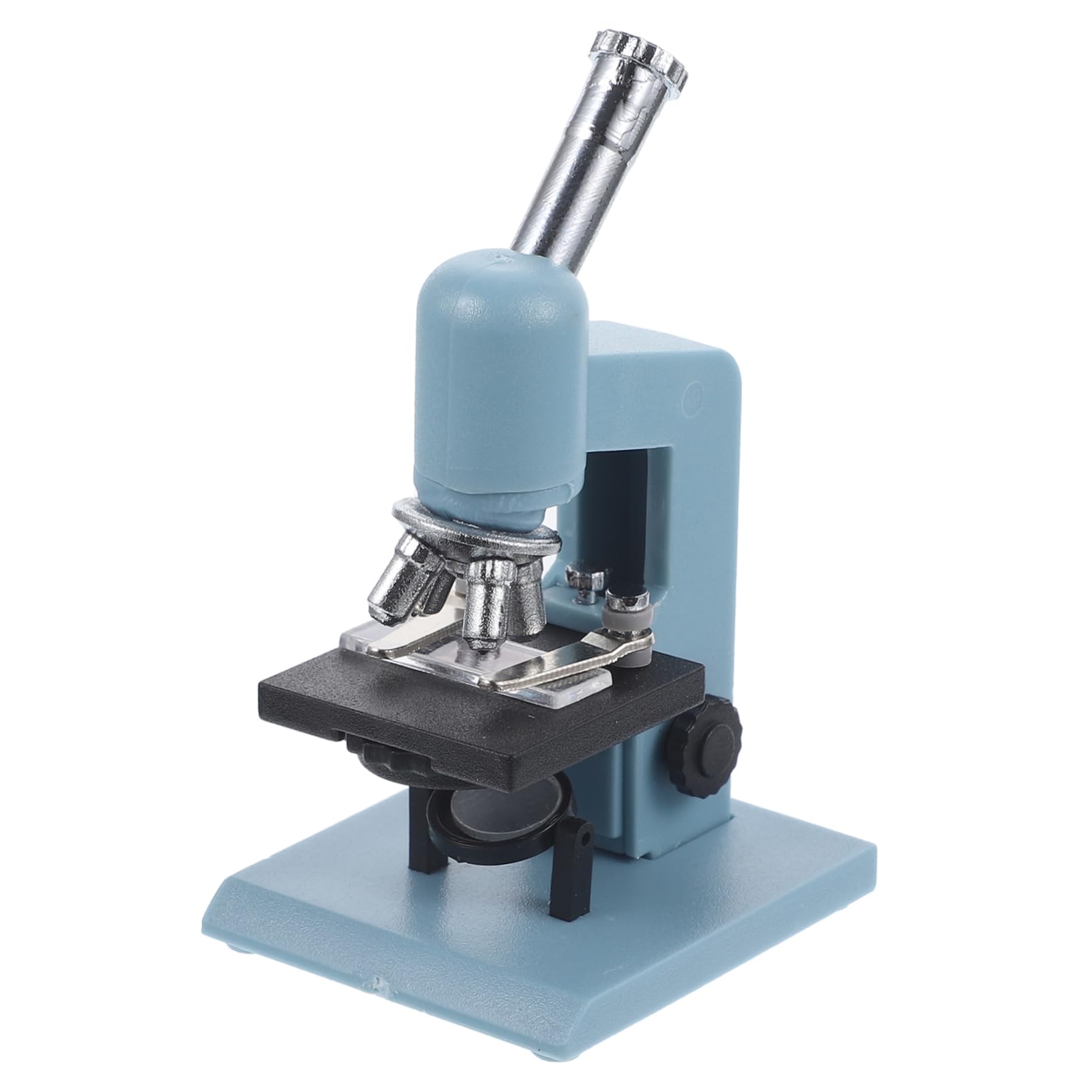 VANZACK Dollhouse Accessories Mini Decorative Microscope Model Toy Model for Boys and Girls