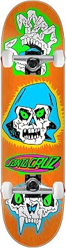 Santa Cruz Skateboard Assembly Scribble Head FeelBase 7.75" x 30.25" Complete