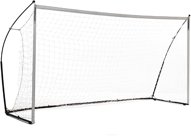 QUICKPLAY Kickster Elite Football Goal Ultra Portable Indoor & Outdoor Football Goals with Weighted Base