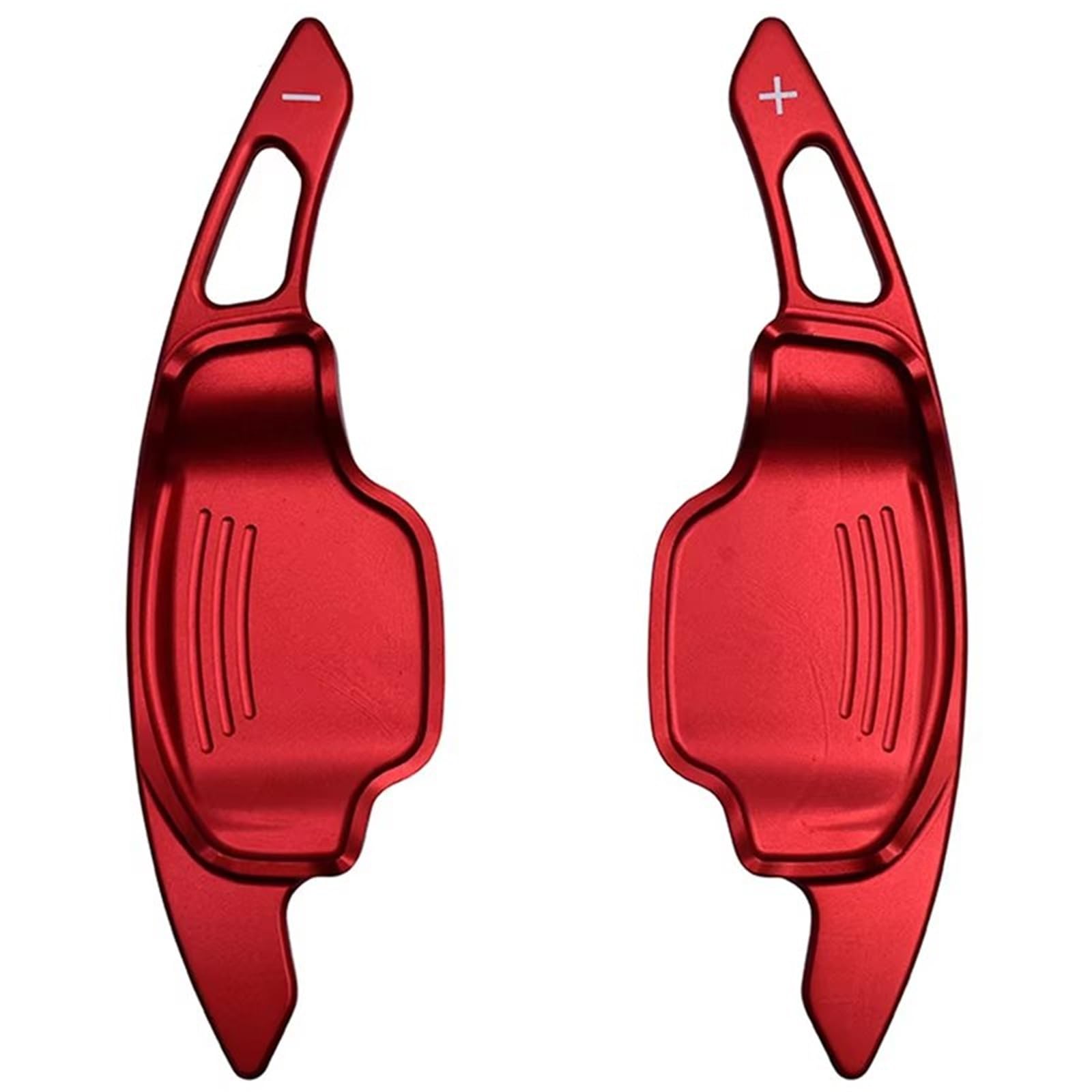 BWWIEZRS Compatible with Chevrolet for Camaro 2012 2013 2014 2015 Car Steering Wheel Shift Paddle Aluminum Alloy Shifter Extended Automotive Interior Shift Paddles(Aluminum red)