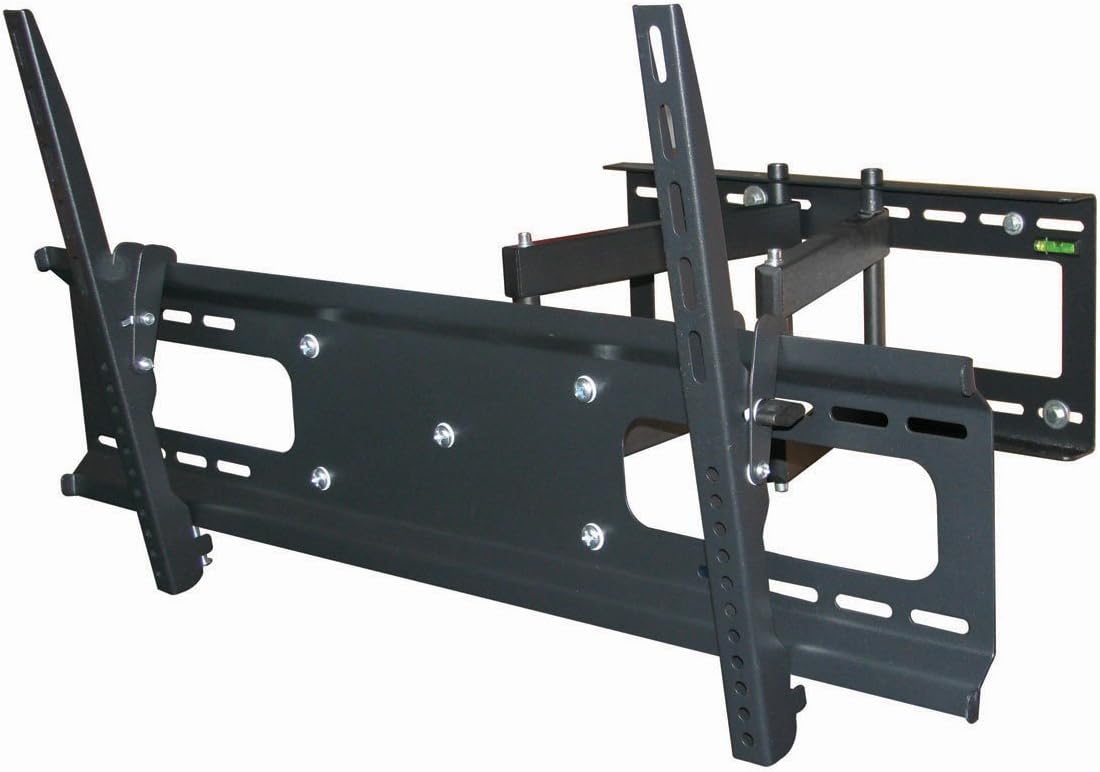 Black Full-Motion Tilt/Swivel Wall Mount Bracket for LG 55SH7DB-B 55" inch LED Digital Signage - Articulating/Tilting/Swiveling