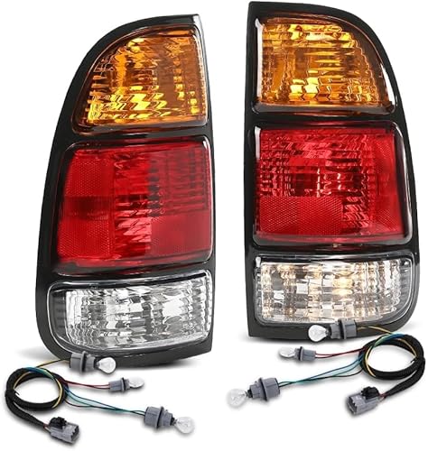 PIT66 Tail Lights Rear Brake Lamp Assembly with Wiring Harness