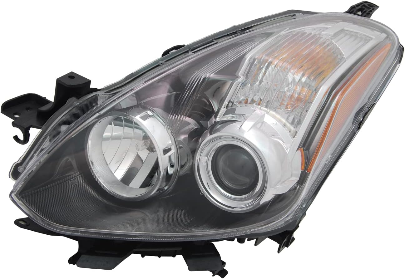 TYC Left Headlight Assembly Compatible with 2010-2013 Nissan Altima