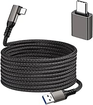 Quest Link Cable 16FT,Oculus Quest Link Cable, High Speed Data Transfer & Fast Charging USB C Cable Compatible for Oculus Quest Headset and Gaming PC (16FT)