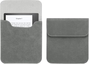 Slim Sleeve Pouch Cover Case Suitable for Kindle Oasis 3 & Kobo Libra 2 7 Ebooks Color Gray, Size for Kobo Libra H2O 2019