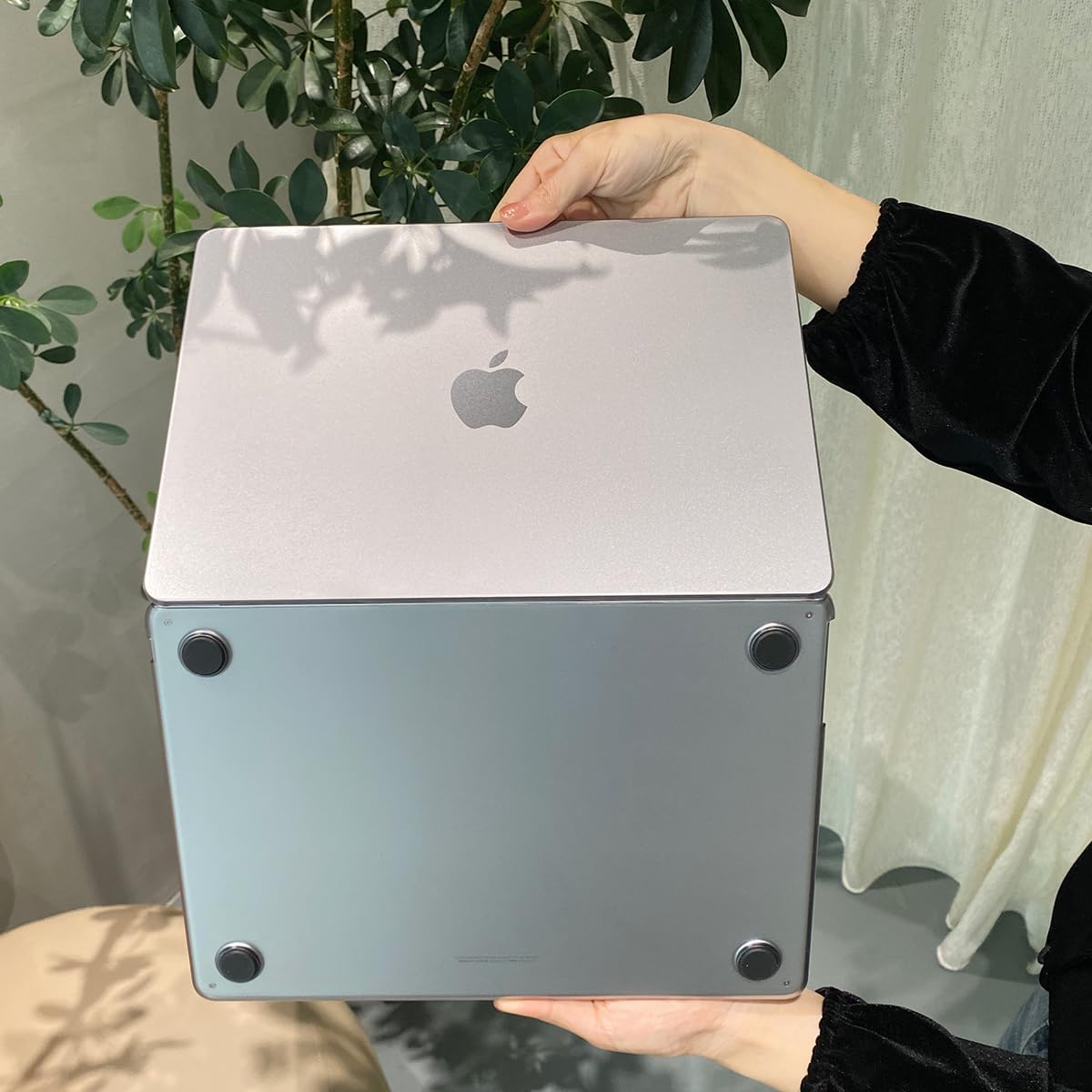 Teryeefi for MacBook Pro 13 Case M2 M1 Released 2016-2022,Fits Model:A2338 Chip/A2289/A2251/A2159/A1989/A1706/A1708 with Touch Bar,Match Color Matte Hard Shell&Keyboard Cover, High Transparence Grey