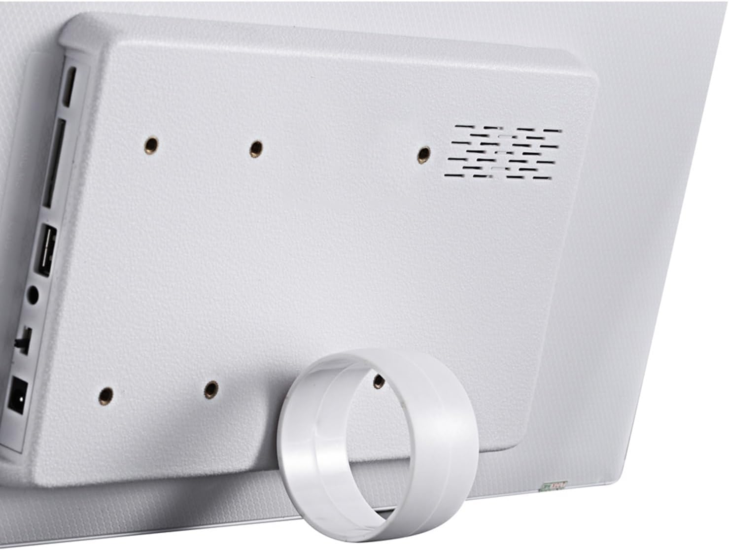 17 Inch Hd Wall Mounted Video Advertising Machine, Touch Buttons, Hdmi Input, Digital Photo Frame (Black)