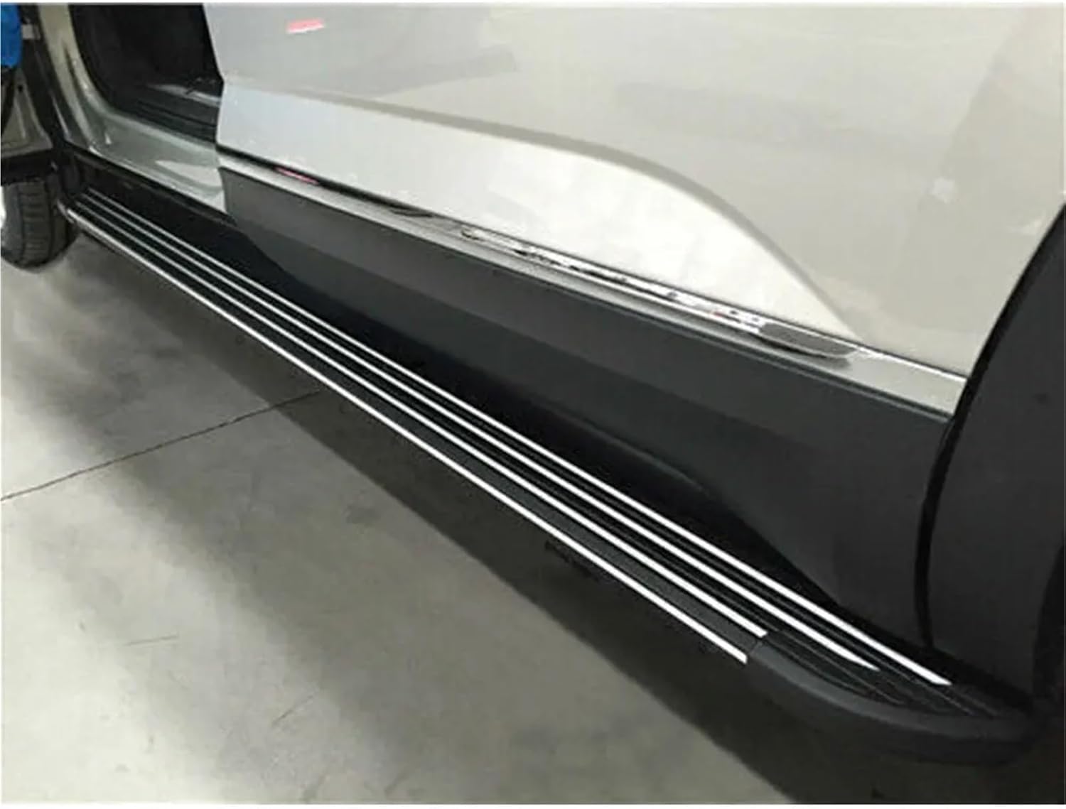 1 Pair Door Side Step Running Board Bar Compatible for Lincoln MKC 2015-2023