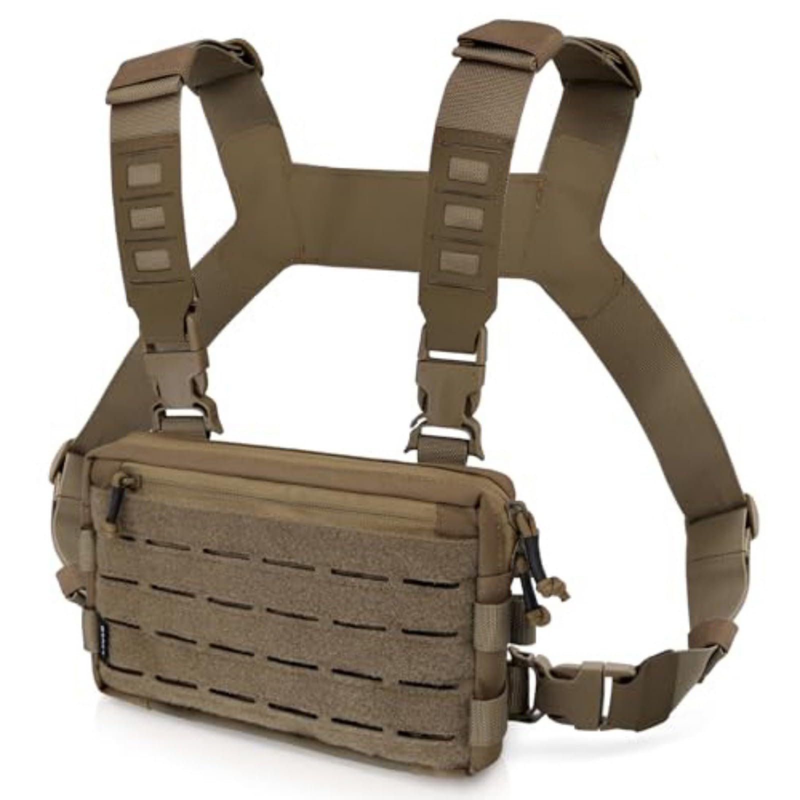 Tacticals Bolsa de pecho ajustable para exteriores entrenamientos ciclismo hombres