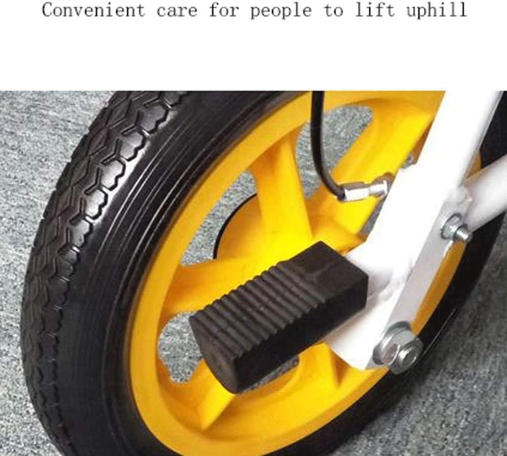 Close-up of wheelchair wheel and footrest
