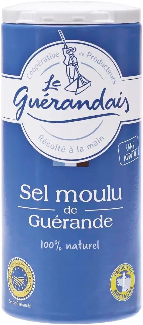 Le Paludier Fine Grey Sea Salt from Guerande - Salt Shaker - 1 shaker - 4.4oz