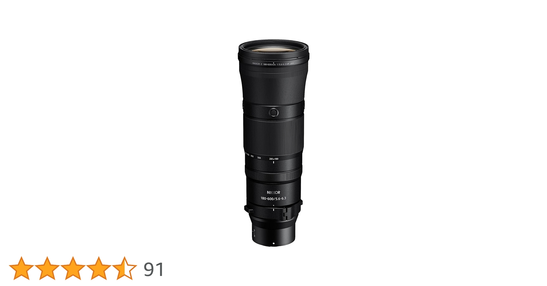 Amazon.co.jp: NIKON NIKKOR Z 180-600mm f/5.6-6.3 VR、1個(1個パック