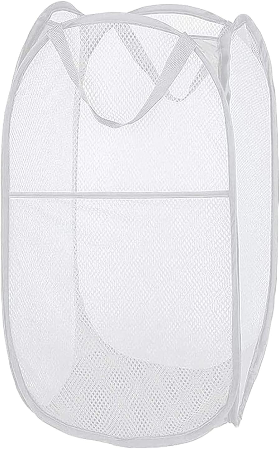 Smalibal Large Fine Mesh Laundry Basket, with Handles