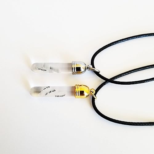 Miniatura 7 de Name on a grain of rice necklace, keychain, your name written on a grain of rice, unique gift for Christmas gift.