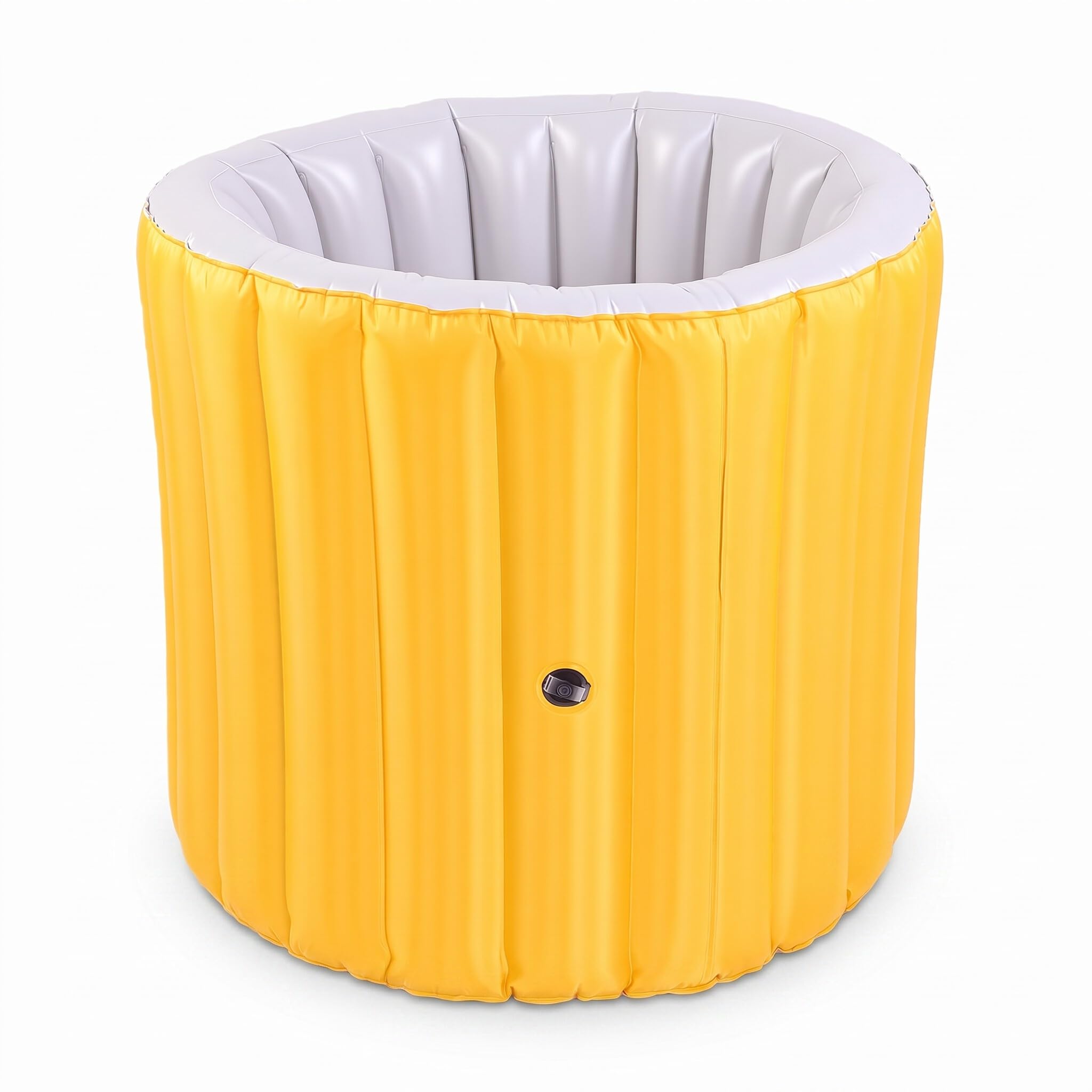 Dpofirs Vasca da Bagno Pieghevole, Vasca da Bagno Gonfiabile per Adulti con Pompa Ad Aria, da Portatile per da, Spa, Piccoli Spazi