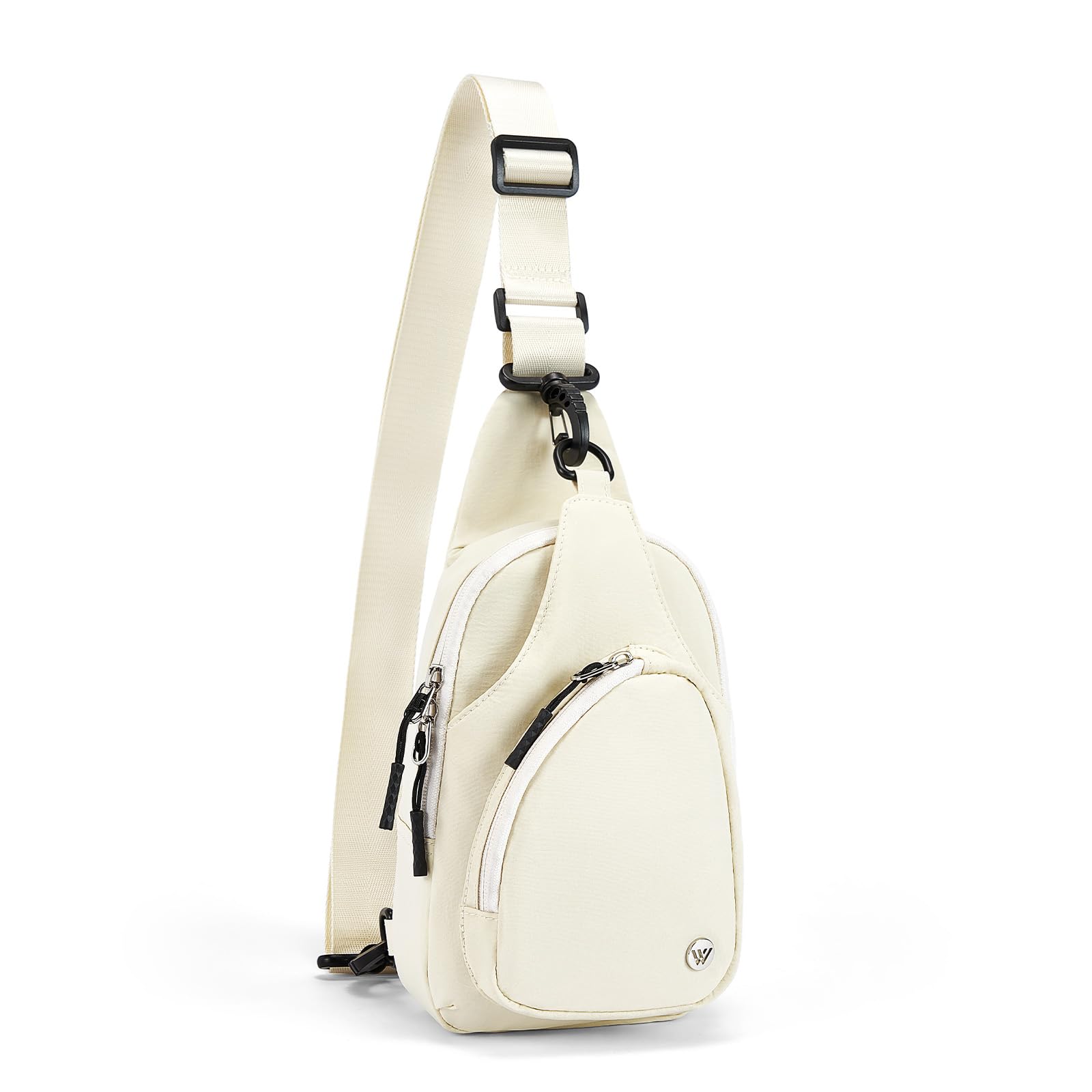 WESTBRONCO Small Sling Bag for Women Nylon Crossbody Sling Backpck Lightweight for Travel Casual Daily