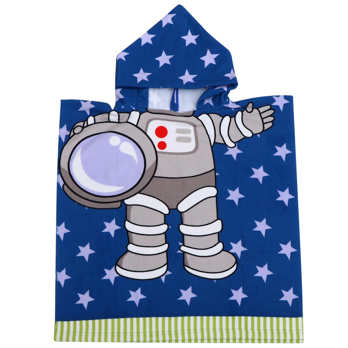 Amosfun 3 Pièces Cape pour Enfants Serviette Poncho de Natation Enfants Serviette de Plage à Capuche tes de Bain Towel tes de bébé Manteau de Te pour