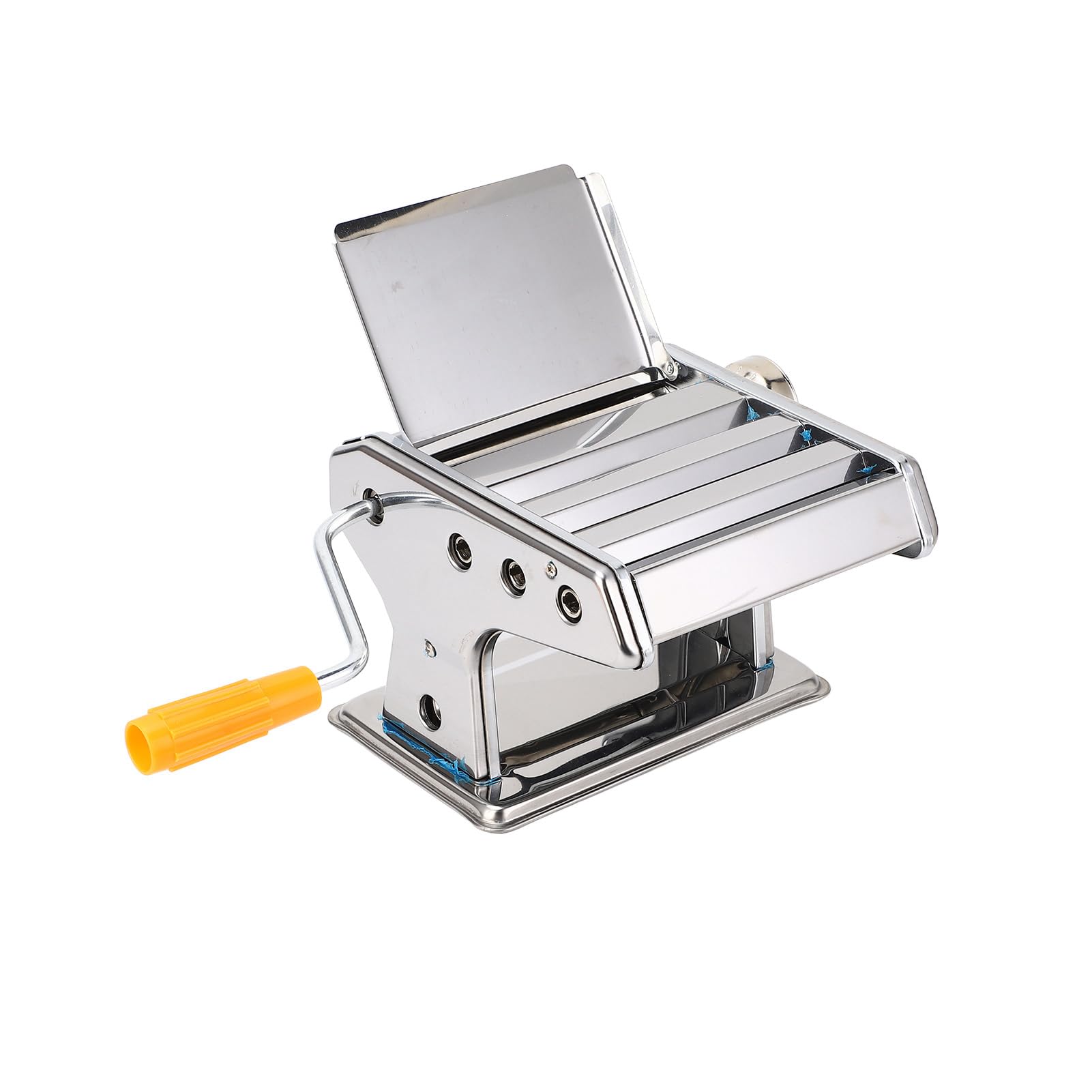 POENVFPO Fabricante de Fideos Manual, Máquina de Pasta de Espesor Ajustable para Uso en Cocina, Electrodoméstico de Acero Inoxidable