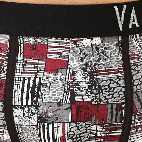 Image of Van Heusen Men's Cotton Trunk - Pack of 1 | Contoured pouch for support | Antibacterial Briefs | Sweat Absorbant | Moistue Wicking | Breathable Everyday Underwear | Long Lasting Color| Fun Prints | Style 10051