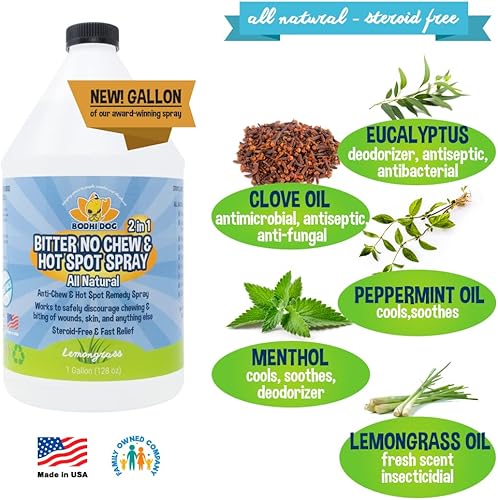 Vista 20 de Bodhi Dog Espray de manzana amarga ayuda natural para el entrenamiento de perros y cachorros, disuade a los perros de masticar y morder, hecho