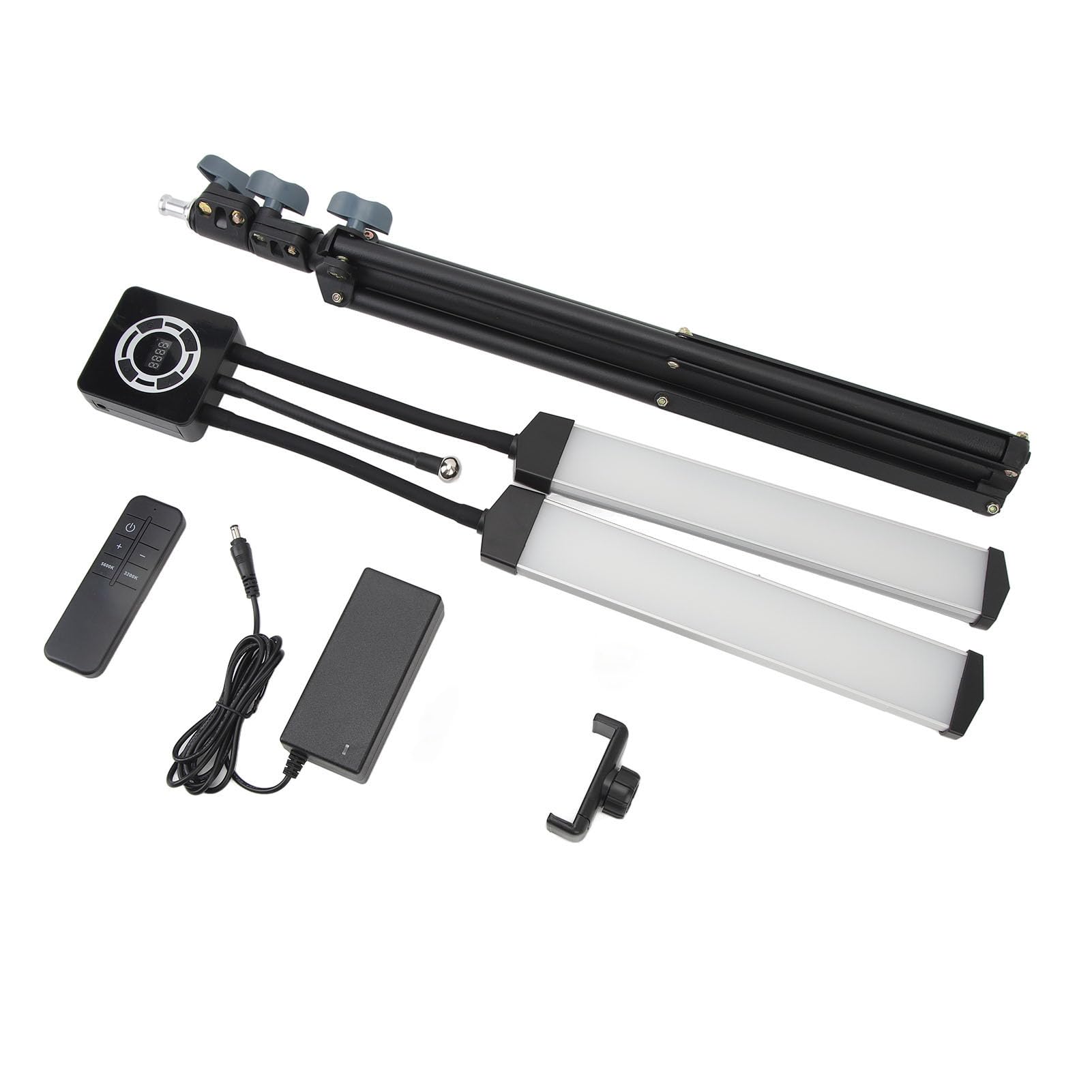 Podwójne Ramiona Fotografia Wypełniająca 196 LED 40W 3200K-5600K (wtyczka UE)