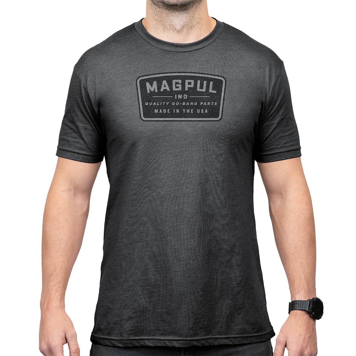 Magpul Mens Magpul Blend Crew Neck Short Sleeve T-Shirt for Men
