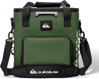 Quiksilver Zipperless Backpack Cooler 30L, Holds 36 Cans, 48 Hour Insulation, Leakproof & Waterproof Design, Heavy Duty TPU, IPX7, Padded Straps, Kangaroo Pockets