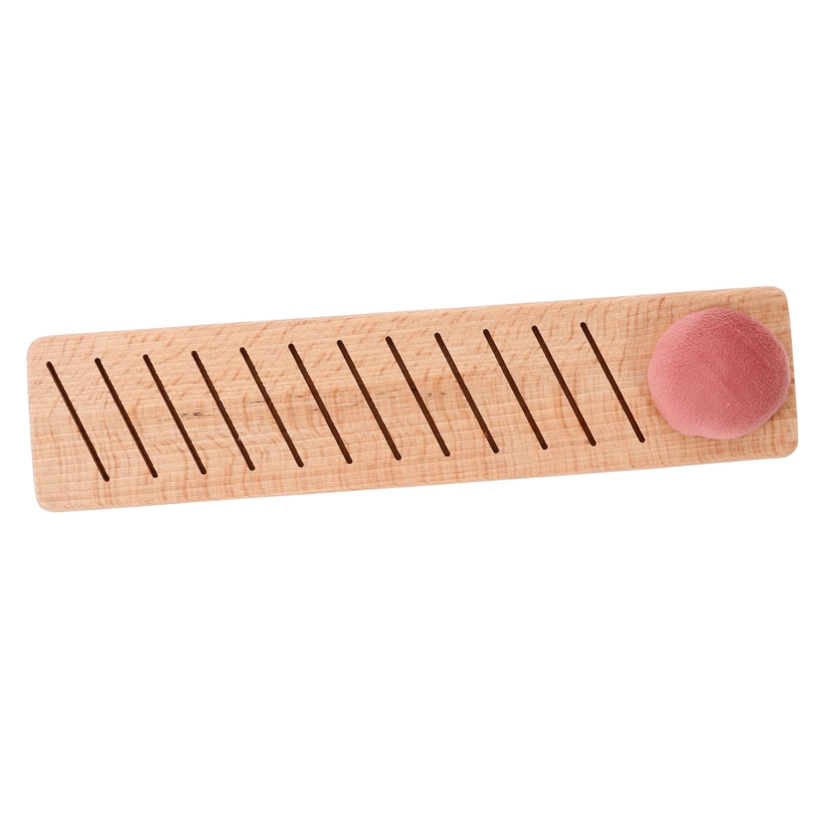 Homoyoyo Wood Thread Holder for Embroidery Slot Thread Organizer Cross Stitch Floss Storage Practical Vintage Style