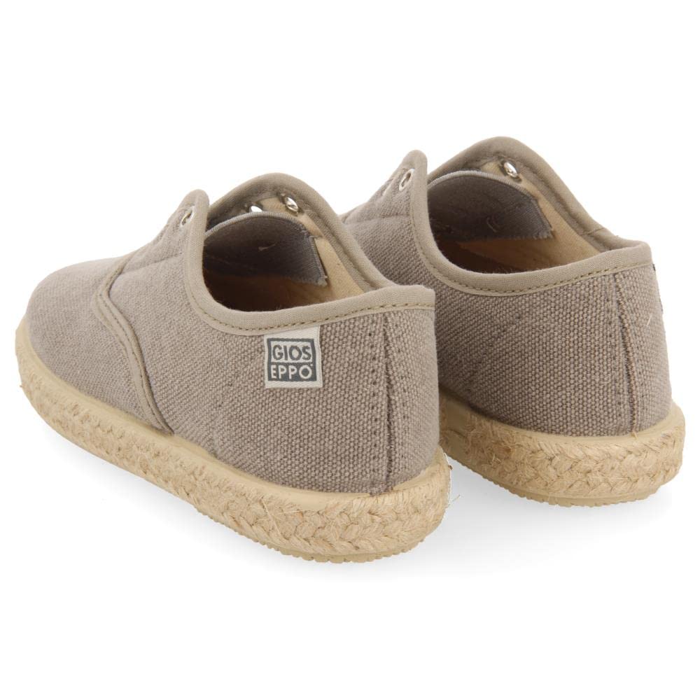 GIOSEPPO Espadrilles Grises de Type Oxford pour garçon farges