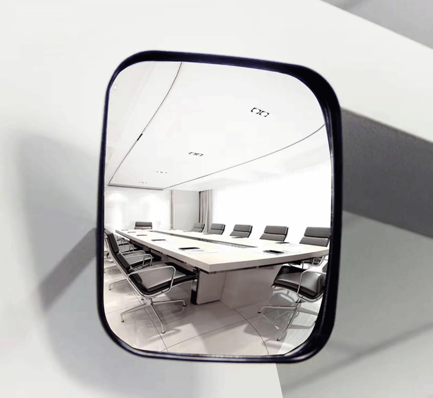 Specchio Antifurto Convesso Leggero da 16 Cm Specchio di Sicurezza di Sorveglianza del Supermercato per Aumentare Il Campo Visivo dello Specchio in Curva(Size:20 * 24cm)