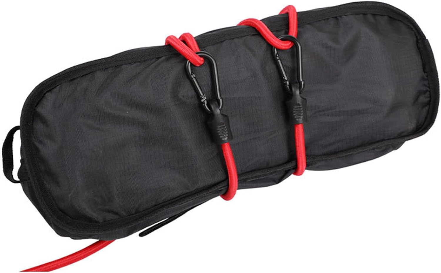 Bungee Cord with Carabiner, Cycling Luggage Packing Tension Rope, Elastics Bungee Strap with Carabiner Hook for Camping Tension Rope Expander