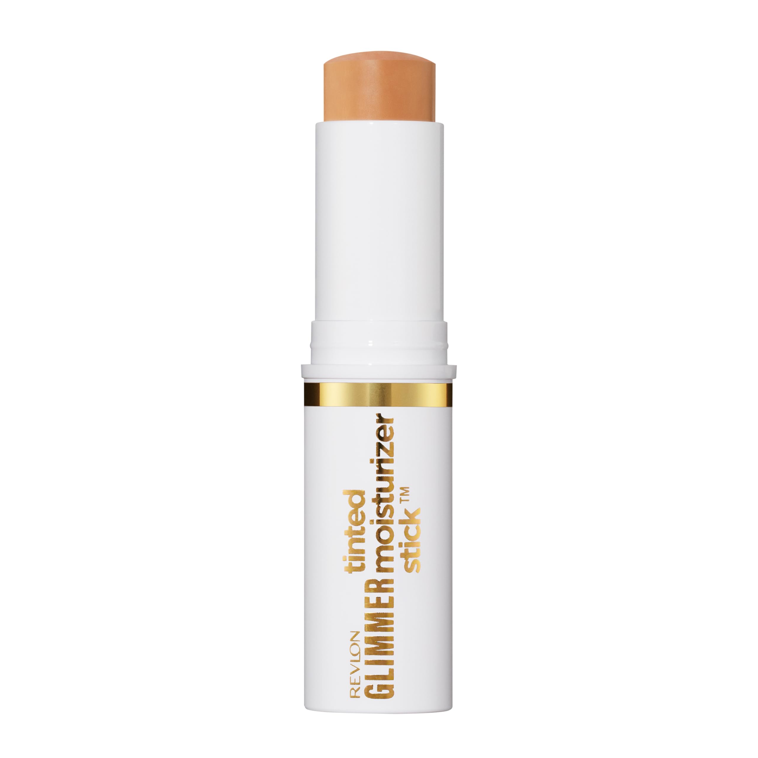 Revlon Glimmer Tinted Moisturizer Stick for Face Lightweight Foundation Hydrating Skincare-Infused Makeup 130 130 0 31 oz