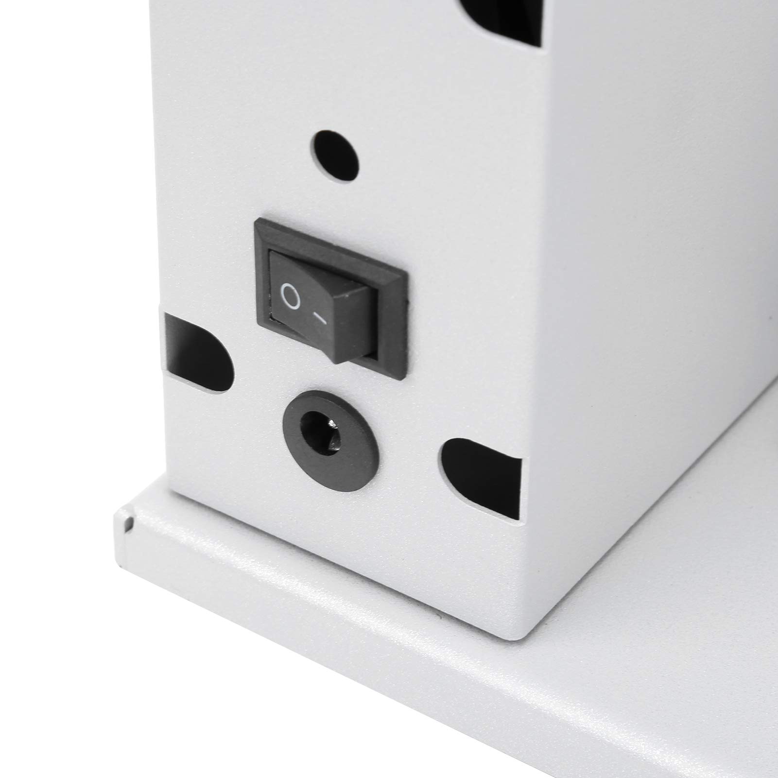 Afilador de cuchillos eléctrico mini de 4500 a 9000 rpm, 7 velocidades ajustables, lijadora de mesa compacta para trabajar madera y metal, pulidora con motor de 96 W (110-240 V)