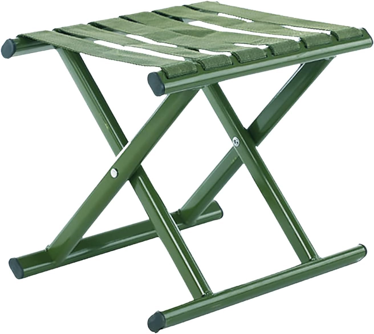 Taburete Plegable Ligero Y Portátil para Camping, Pesca Y Jardinería - Soporta 130 Kg, Senderismo, Picnics Y Aventuras Al Aire Libre, Color Verde.
