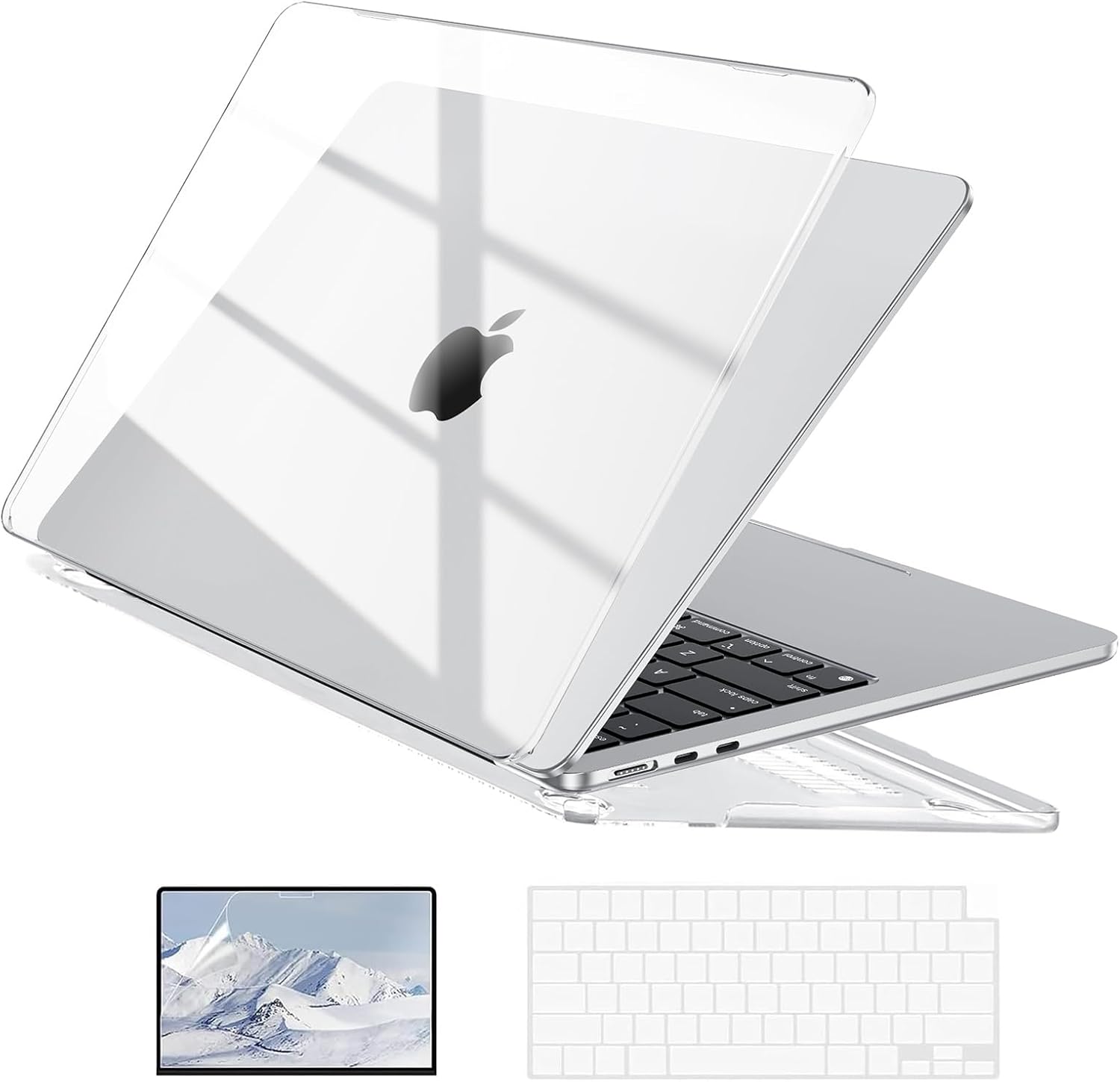 Housse Ordinateur 16 Pouces Coque Transparente Pour MacBook Pro 16 - Main Image