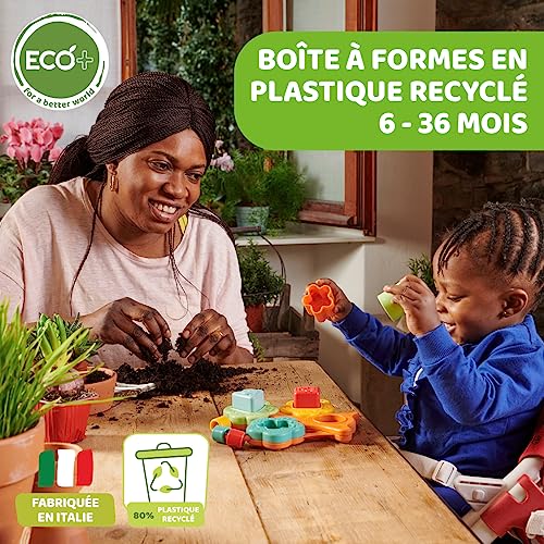 Chicco Baobab à Formes ECO + Jouet Éducatif en Forme d'Arbre avec 4 Formes Géométriques Colorées Fabriqué en Italie à Partir de Plastique Recyclé Jouet Éducatif pour Enfants de à - vue 5