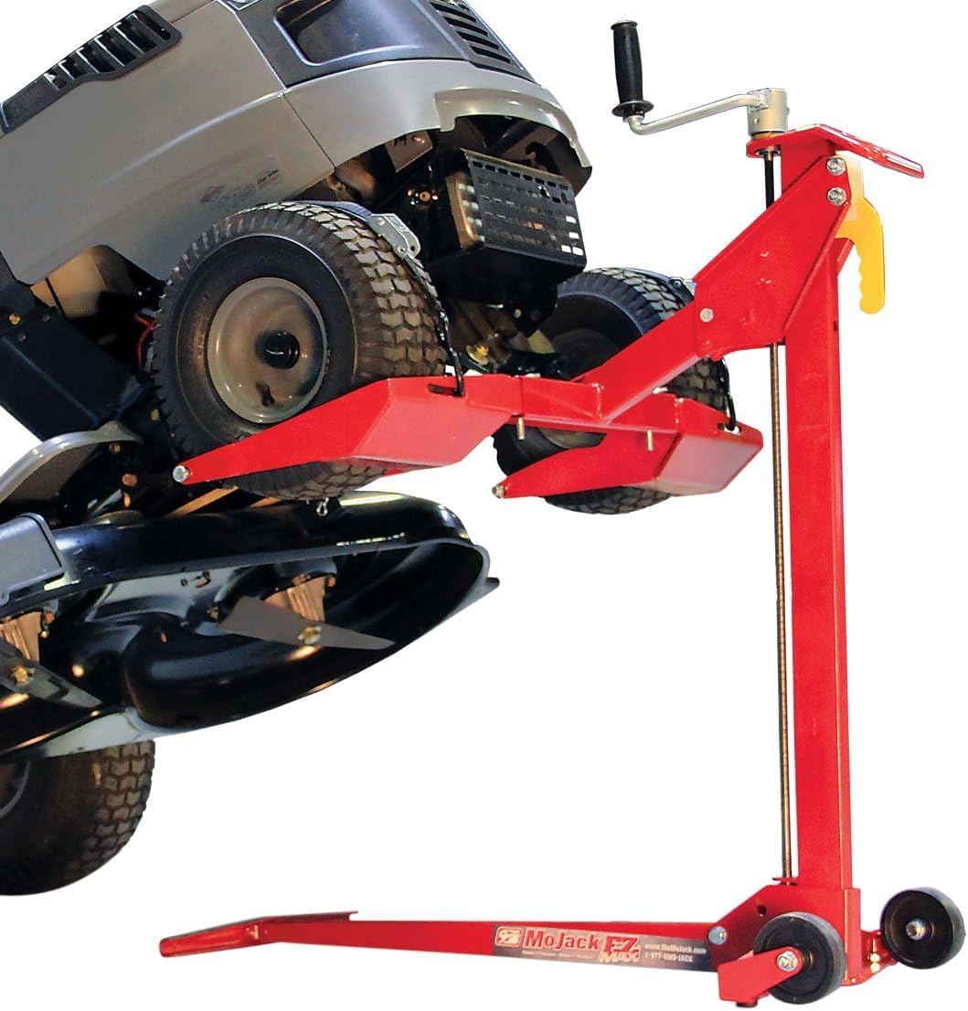 EZ MAX 45001 Residential Riding Lawn Mower Lift - 450 Pound Lift Capacity, Zero Turn Radius Mowers, for Safe & Efficient Maintenance
