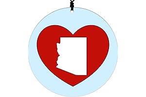 Arizona Christmas Ornament - Home State Love