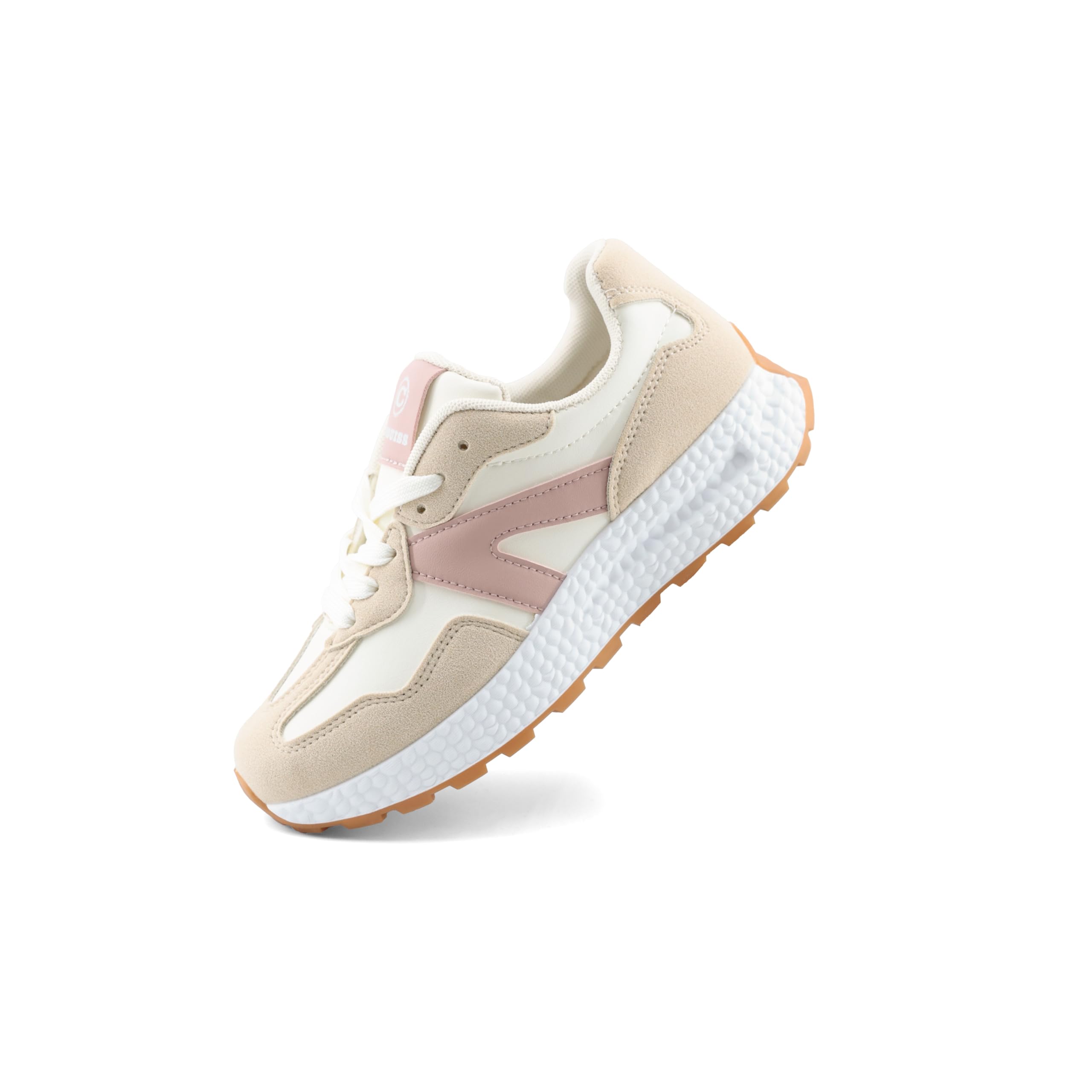 Athletic Walking Shoes for Women Popcorn Sole Sports Sneakers Color Block Classic Shoes for Walking,Running,Shopping-image-4