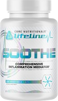 Core Nutritionals Lifeline Soothe, Comprehensive Inflammation Mediator, 180 Capsules