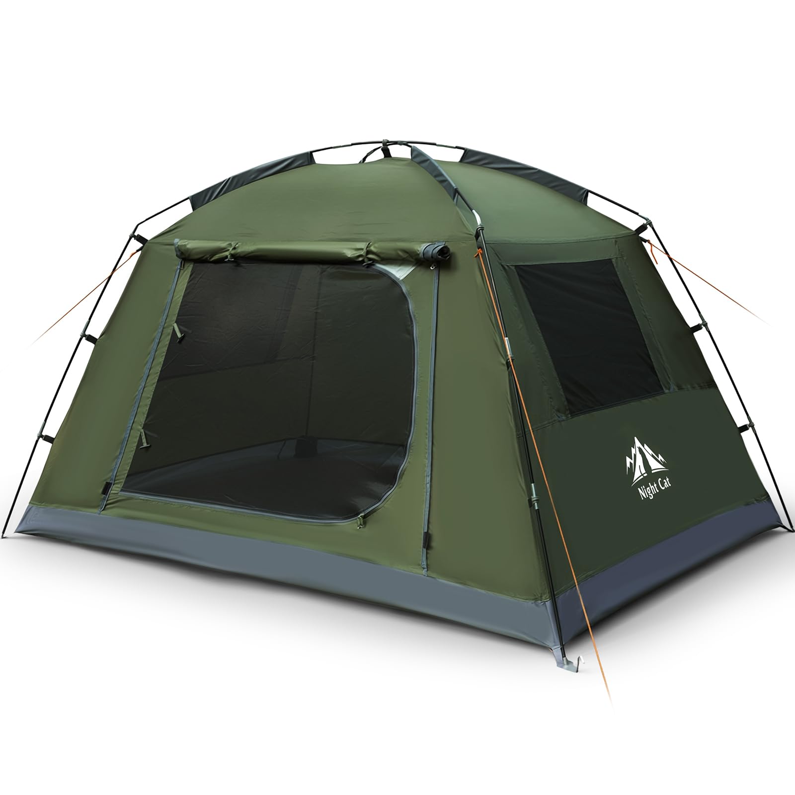 Night Cat Tente de Camping pour 1 2 Personne: Imperméable Tente Dôme de Légère Randonnée Le Trekking et Les Festivals en Plein Air