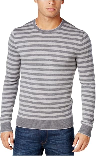 Amazon.com: Michael Kors Suéter de punto para hombre, Ashmelange, L : Ropa,  Zapatos y Joyería