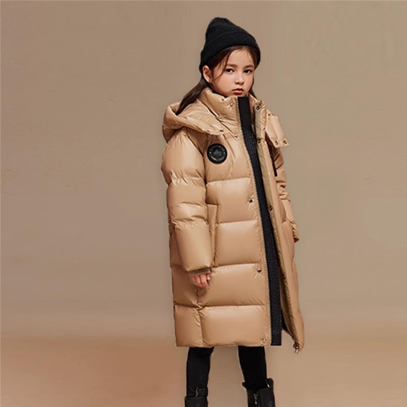 Generisch Abrigo de moda para niños y niñas, abrigo grueso, chaqueta de invierno acolchada, ropa para niños