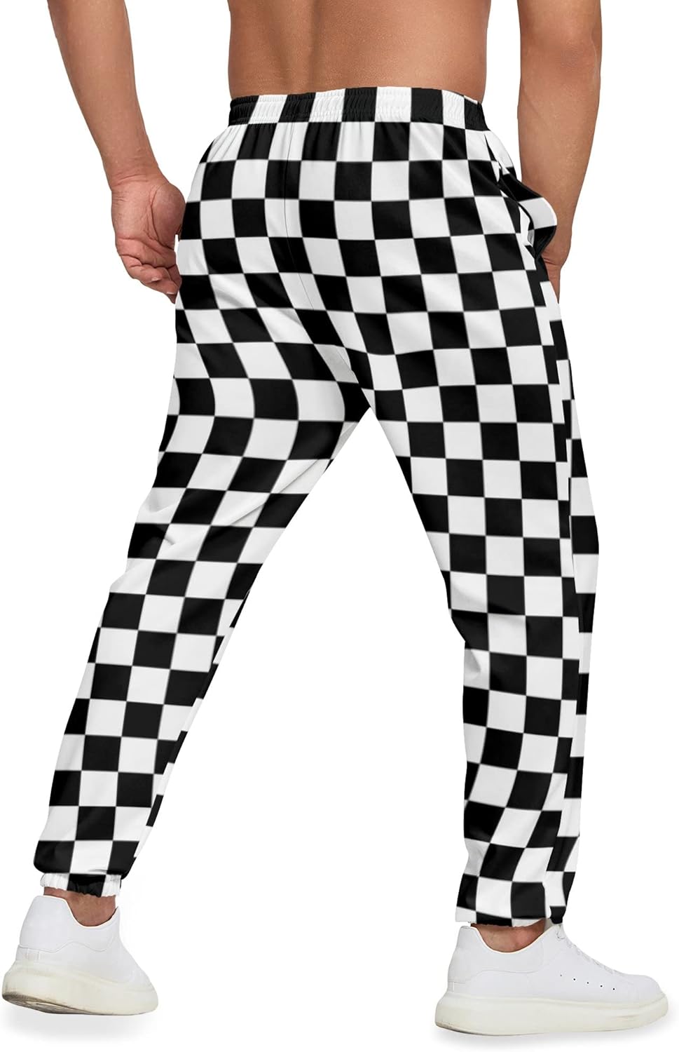 Sweatpants for Men 3D Printed Pants Joggers Pant Drawstring Sports Pants with 2 Side Pockets - Image 3