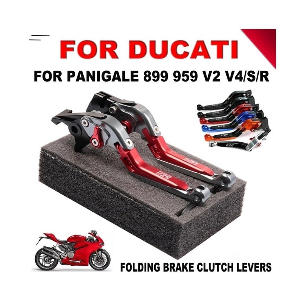 KL031 BONAMICI RACING BRAKE CLUTCH LEVERS KIT DUCATI PANIGALE V2 / 899 / 1199 / 1299 2012-2022 - Foto 11