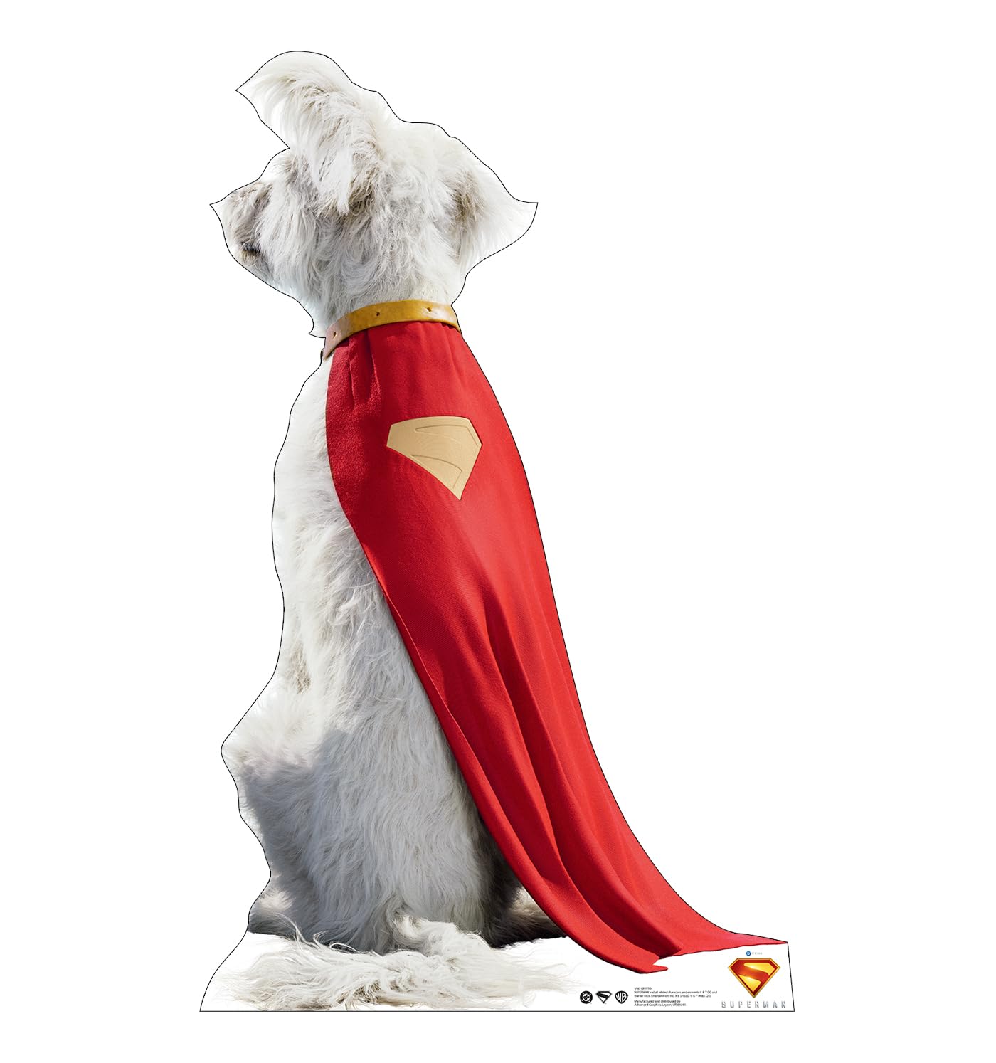 Cardboard People Krypto Cardboard Cutout Standup - Superman (2025 Film)