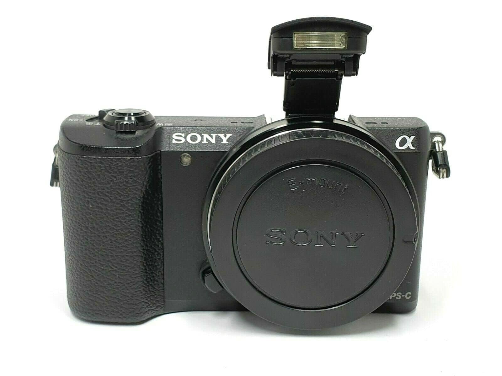Sony Alpha 5100 Systemkamera mit ultraschnellem Hybrid-AF (180° drehbares 7,62 cm (3 Zoll) LC-Display, 24,3 Megapixel, Exmor APS-C Sensor, Full HD Video) schwarz