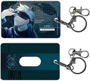 呪術廻戦 五条悟 名札型交通系ICカードケース ネックストラップ(未開封)新品 呪術廻戦 五条悟 名札型交通系ICカードケース ネックストラップ