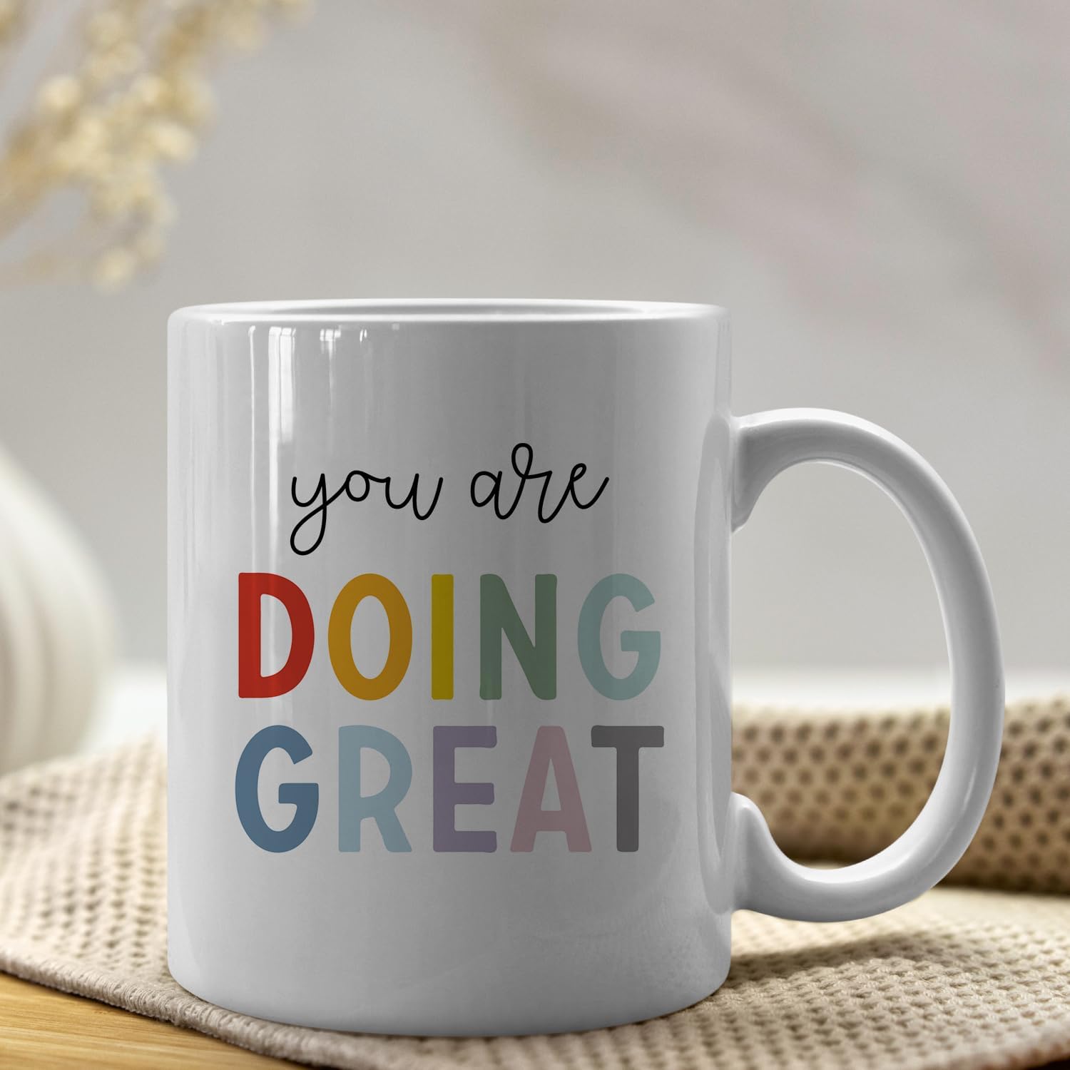 IWXYI You Are Doing Great Mug,You Are Doing Great Coffee Mug 11 Ounce,Inspirational Mugs,Encouragement Gift,Coffee Mugs For Women - Image 5