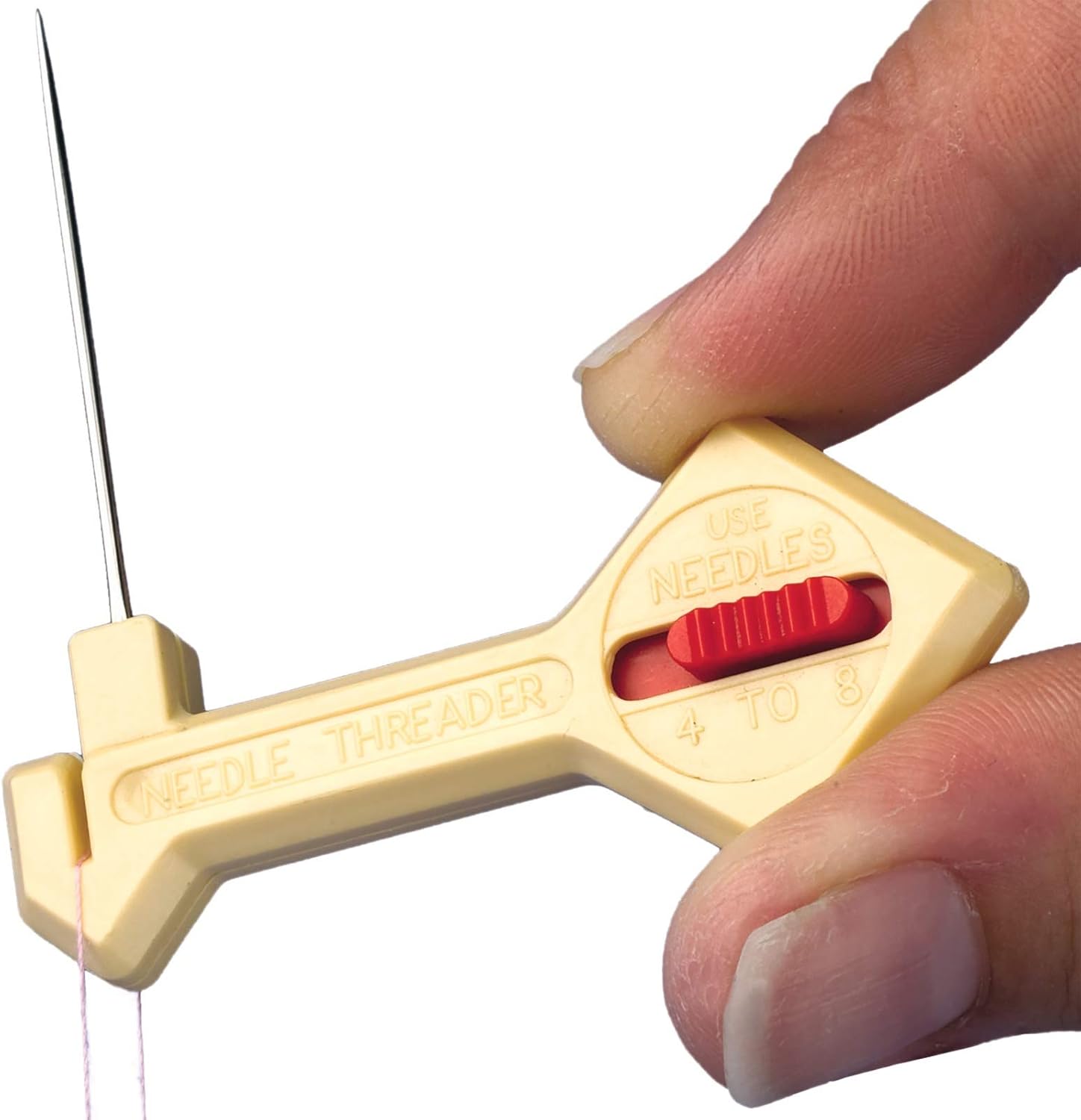 Cotten Thread Threader Needle Eye Threader Automatic Cotton Thread Threading Sewing Easy ...